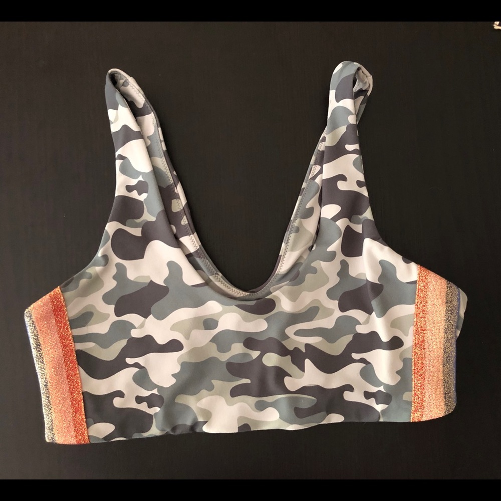 Spiritual Gangster like new Camo Shakti bra size L